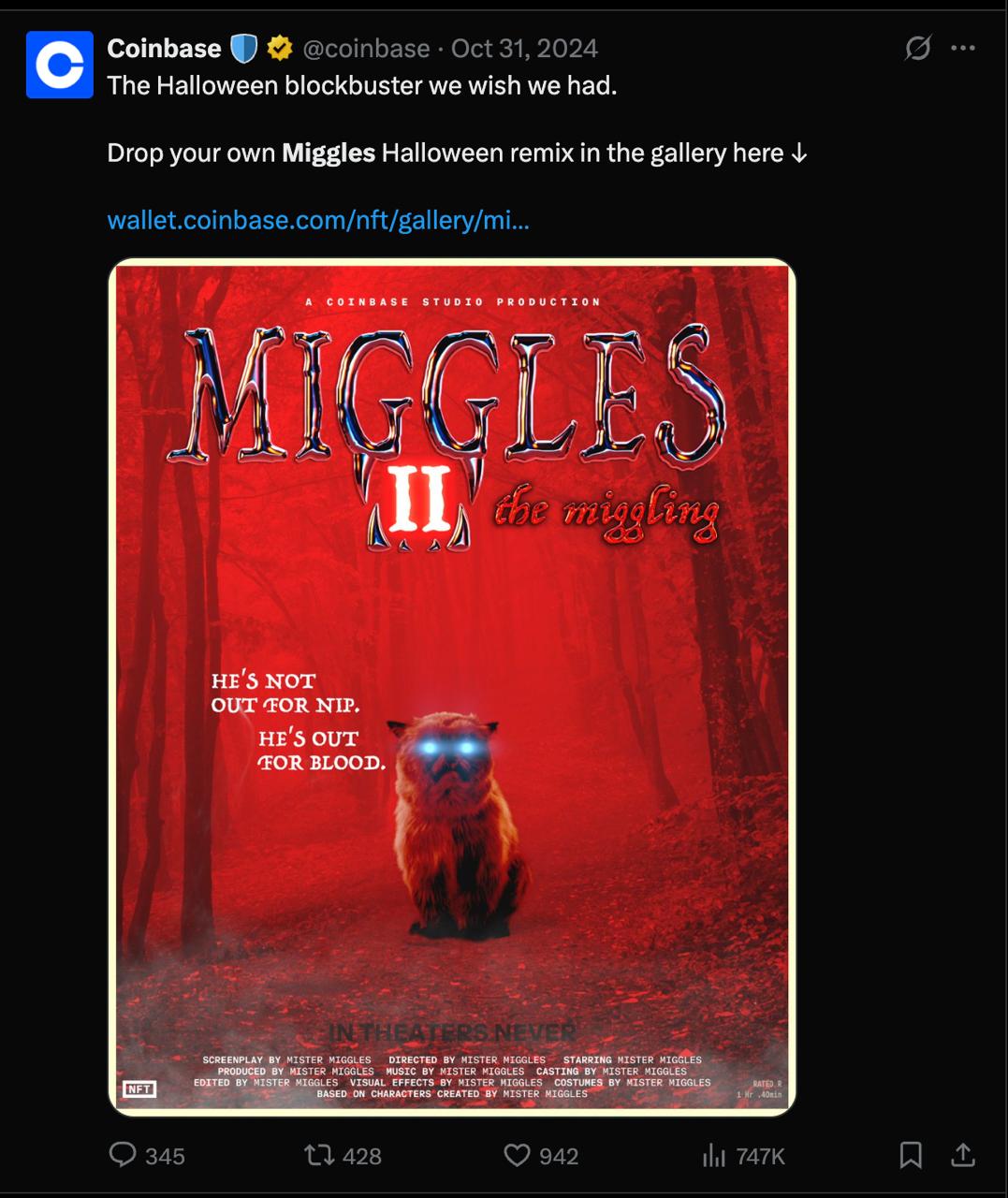 Dark Miggles Tweet